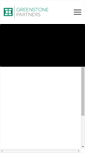 Mobile Screenshot of greenstone-partners.com